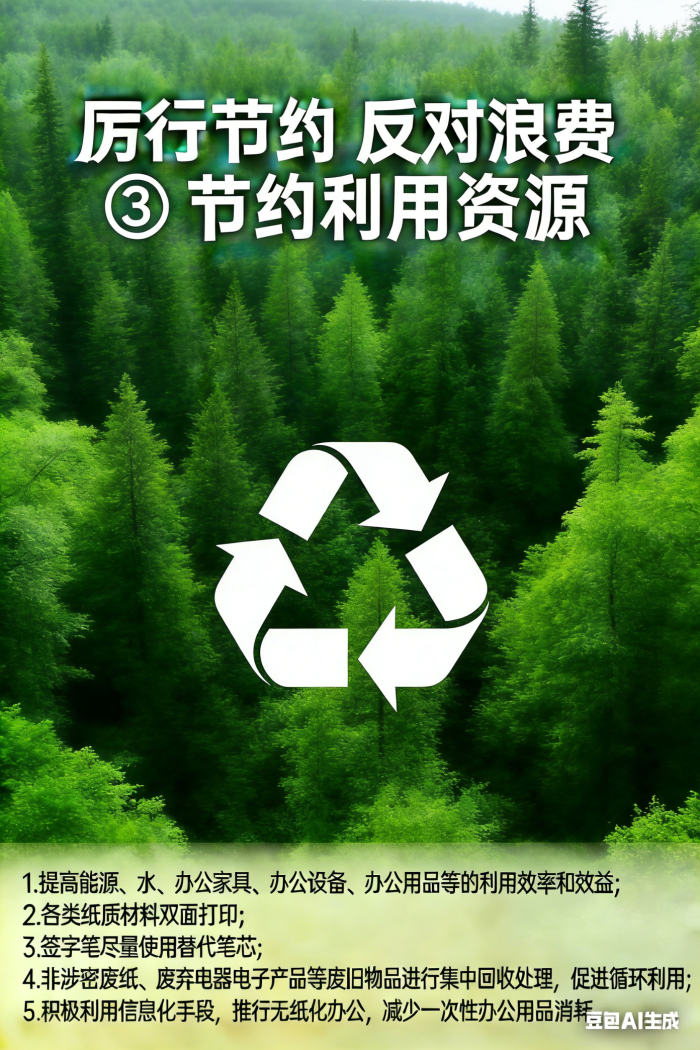 厉行节约 反对浪费——节俭办会宣传海报解读